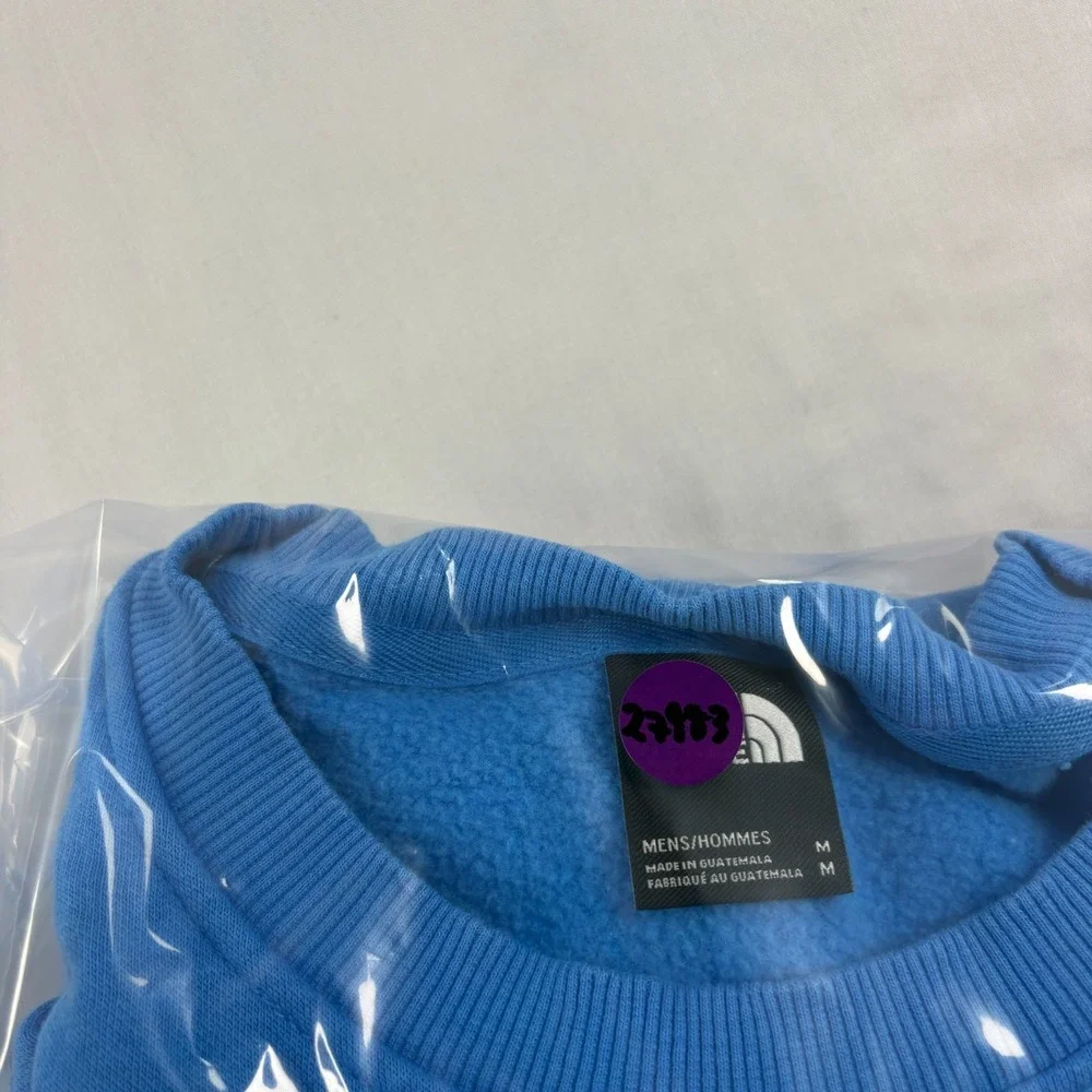 The North Face Sweatshirt Mens Medium Blue Graphic Pullover Crew Neck